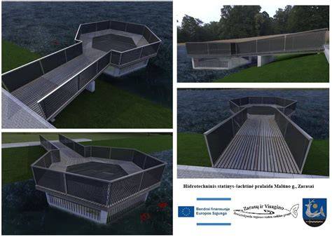 Vieta su vandens malonumais ir sodybų infrastruktūra