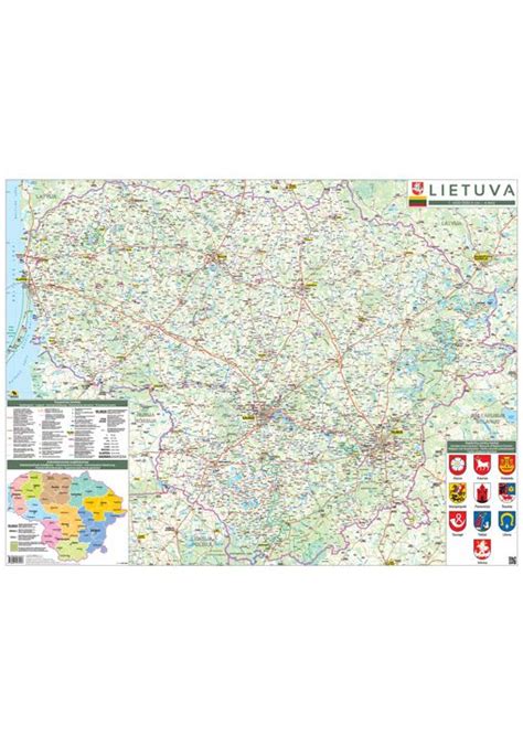 rinkliavų laikotarpių žemėlapis