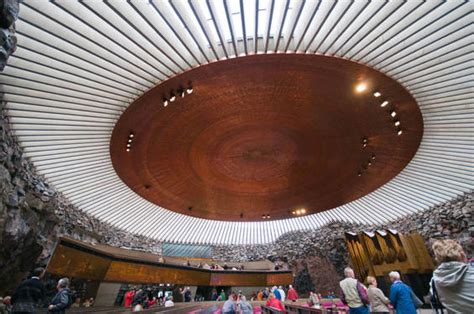 Temppeliaukio bažnyčia Helsinkyje