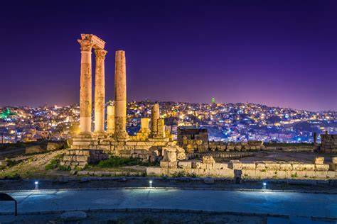 Amman city sights overview