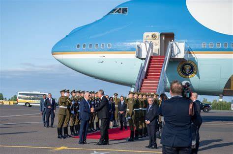 Air Force One schema, prezidento lėktuvas istorijoje