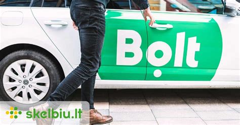 Bolt vairuotojo profilio pavyzdys