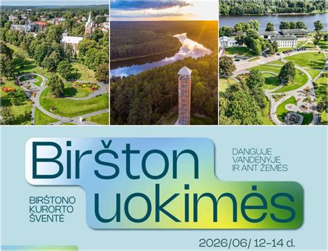 Birštono įdomybės vizualiai