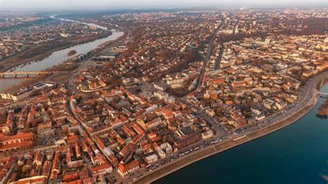 Kauno senamiesčio architektūra ir upių kraštovaizdis