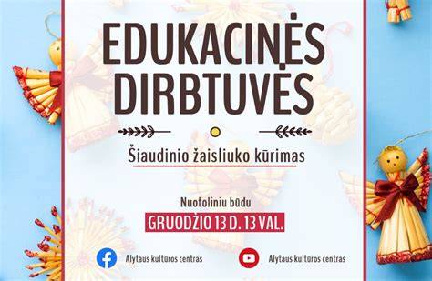 Edukacinės dirbtuvės Rumšiškėse