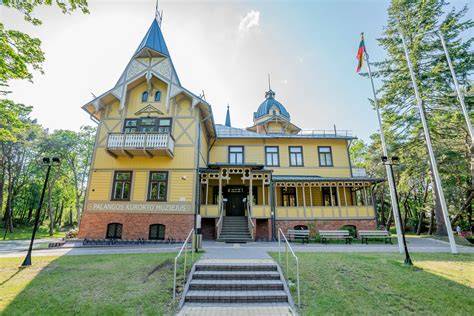 Palangos kurorto atrakcijų žemėlapis
