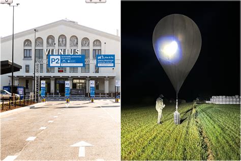 Vilniaus oro uosto uždarymo ir balionų paveiktos kryptys
