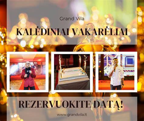Degustacijų scenos ir degustacijų vedėjai