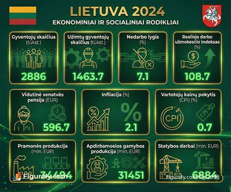 ekonominiai rodikliai ir pelningumas (grafikas)