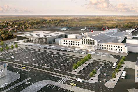 Vilnius airport modernizacijos vizualizacija