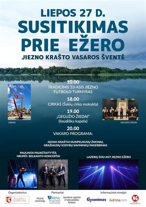 šventė prie ežero Infografika apie sodybų pasirinkimą prie Vilniaus rajono ežerų