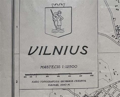 Girulių vilos planas žemėlapis