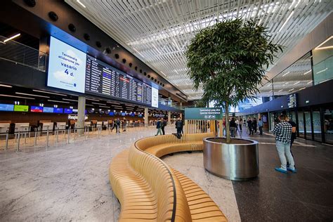 Vilniaus oro uosto lounge išorė ir vidus (turėtu būti grafinė nuoroda)