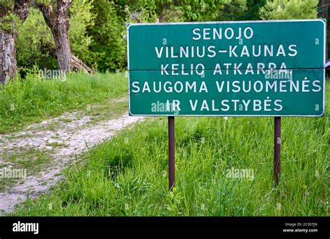 Kelio atkarpa su darbais ir ženklinimu