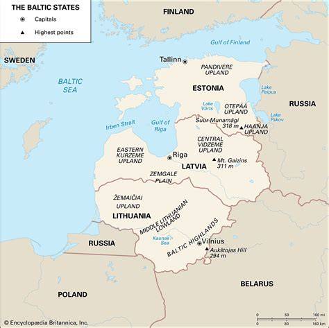 infographics map of Poland Baltic coast