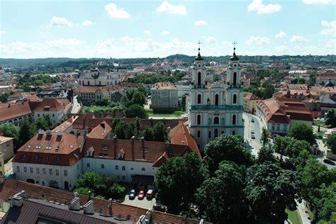 Vilniaus senamiesčio maršrutų schemų iliustracija