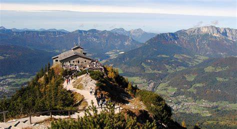Kehlsteinhaus Erelio Lizdas iš viršaus