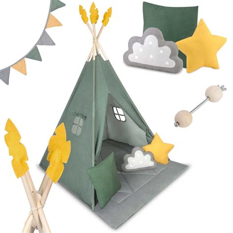 montessori tipi palapinė - detalė