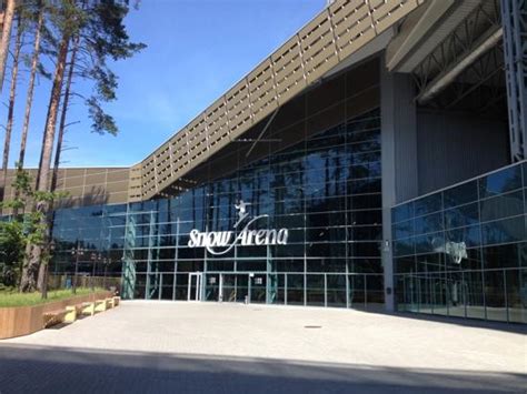 Snow Arena Druskininkai vizualinė žemėlapio schema