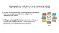 Informacinė geografinė ekspozicija mapė