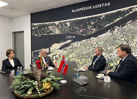 Norvegijos žemėlapio nuorodos įrašų pavyzdys