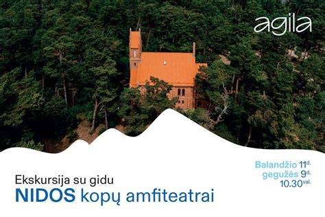 Nidos kempingo vieta tarp kopų ir jūros (infografika)