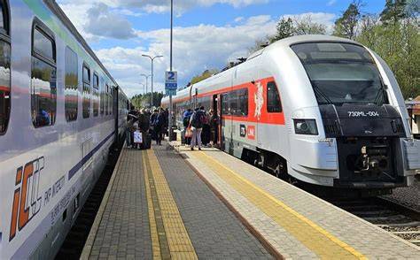 Kelionė traukiniais Lietuva-Lenkija Mockava Krokuva Varšuva