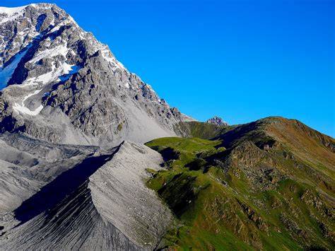 Chamonix kalnų peizažas