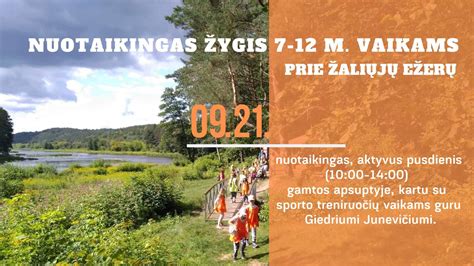 Žaliųjų ežerų ekosistema 1958 m.