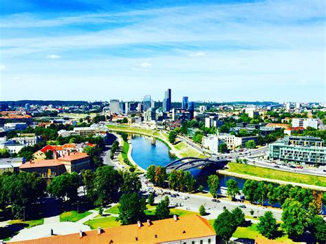 Panevėžio trumpalaikės nuomos vaizdas (miesto panorama)