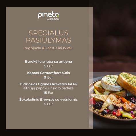 restorano „Pineta“ vaizdas