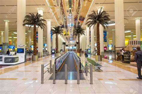 Dubajaus tarptautinis oro uostas informacijos ir saugumo žemėlapis