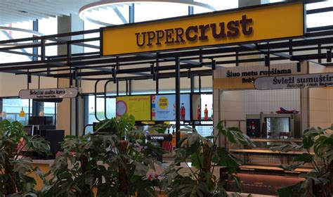 Upper Crust kavine Vilniaus oro uoste
