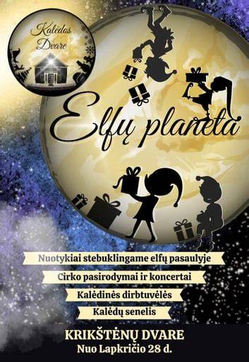 Elfų planeta Krikštėnų dvare Kalėdų parkas