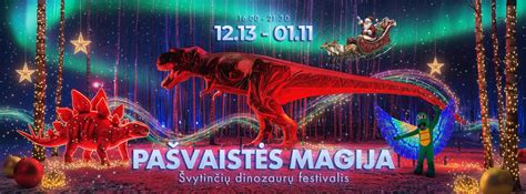 Švytinčių Dinozaurų festivalis Dino parke
