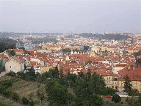 Prahos pilies panorama