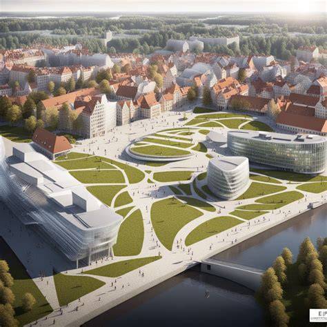 Architektūra, palmių alėjos ir katedrų panorama