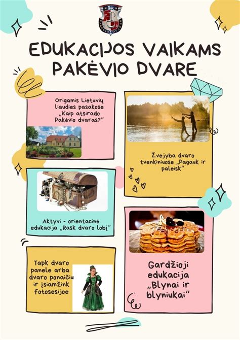 edukacinės programos Leipalingio dvare