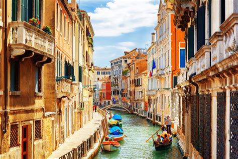Venecijos lagūna ir kanalai vizualiai