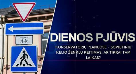 ženklų tiltai ir belakstus keliantys komforto ženklai