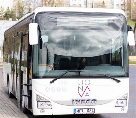 Jonavos autobusai komunikacijos tinklas (schemos iliustracija)
