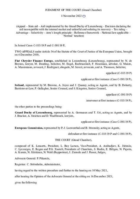 state aid court ruling overview (8 zodziu)