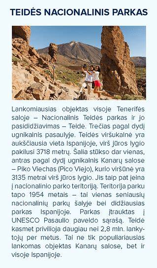 topinės vietos Tenerifėje infografika