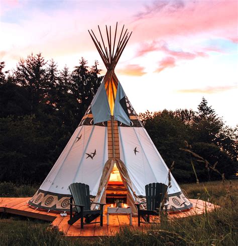 tipi tent layout and A-frame advantages