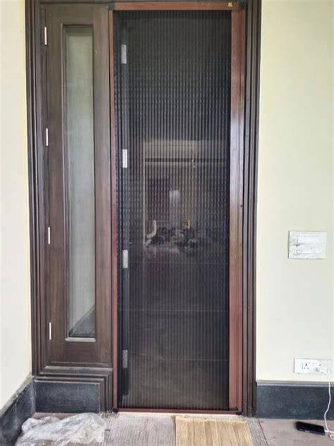 tented interior with mesh door and ventilation