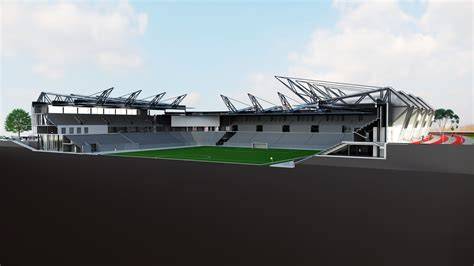 stadiono rekonstrukcijos vizualizacija