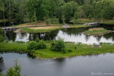 Biržų kraštovaizdžio panoramos vaizdas