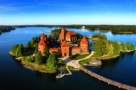 Trakų salos pilis planas (pilies vaizdas)