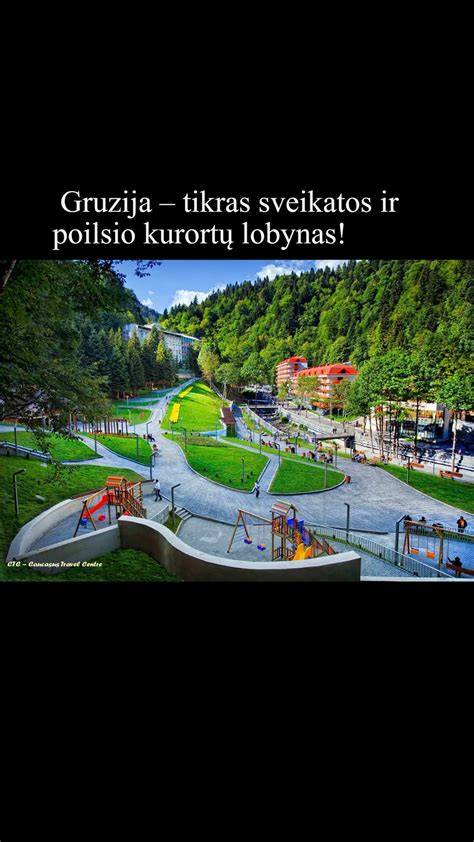 Boržomio kurortas gamta