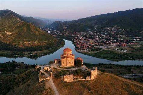 Mtskheta architektūra panorama